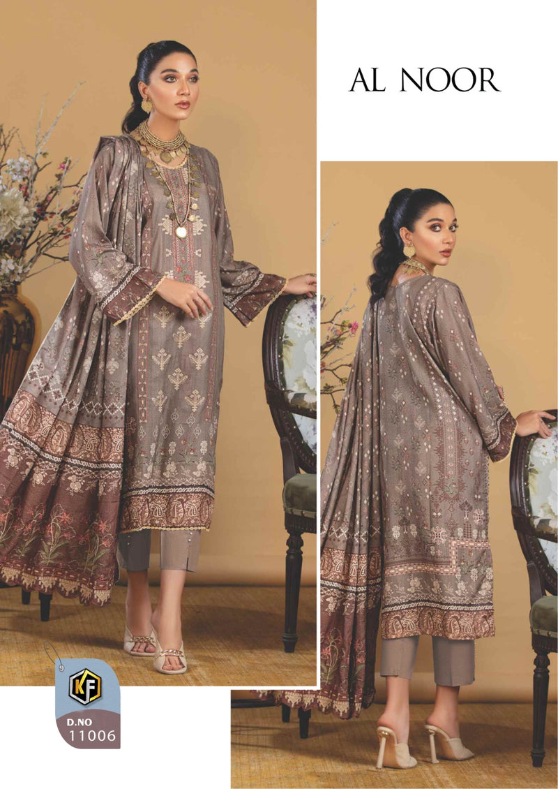 Keval Fab Al Noor Vol 11 Heavy Cotton Print Karachi Printed Designer Salwar Kameez