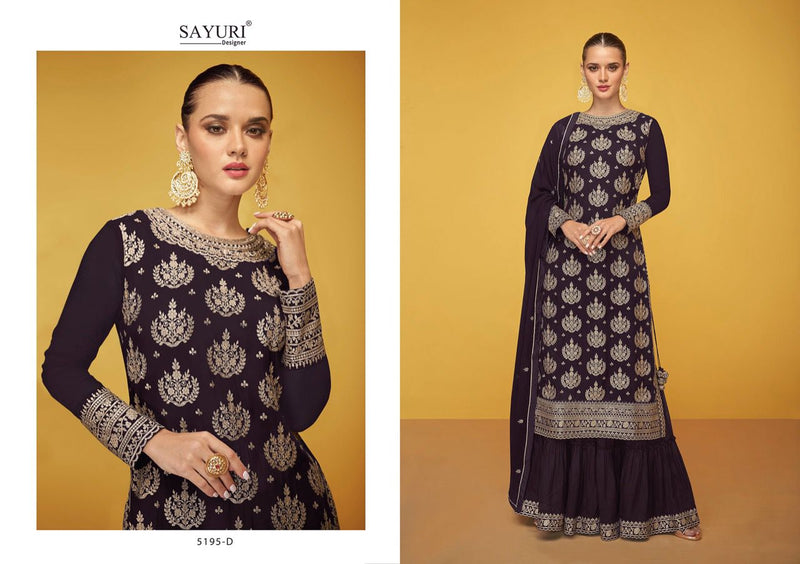 Sayuri Designer Aleena Georgette Heavy Embroidery Work Designer Partywear Kurti