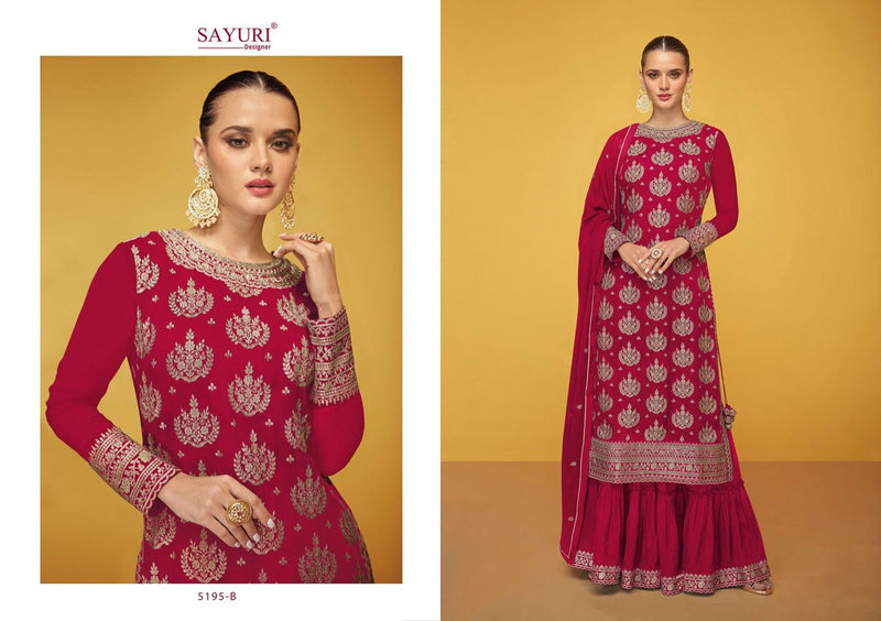 Sayuri Designer Aleena Georgette Heavy Embroidery Work Designer Partywear Kurti