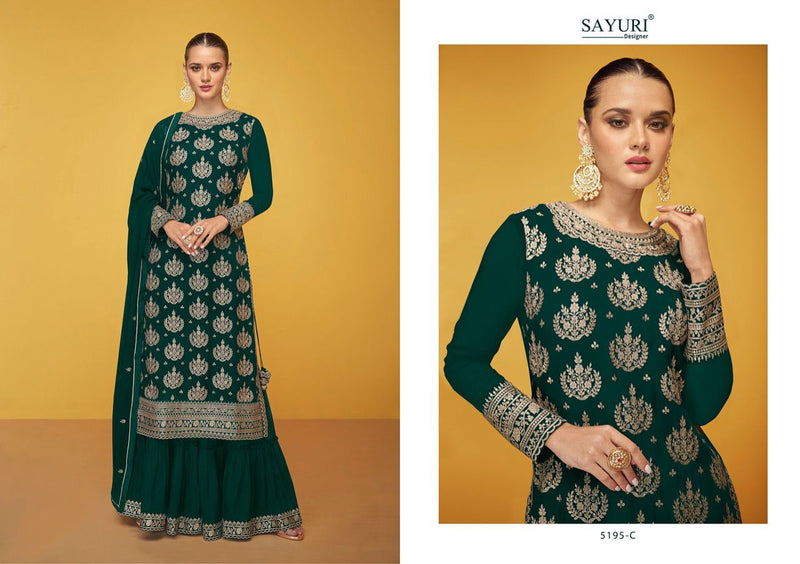 Sayuri Designer Aleena Georgette Heavy Embroidery Work Designer Partywear Kurti