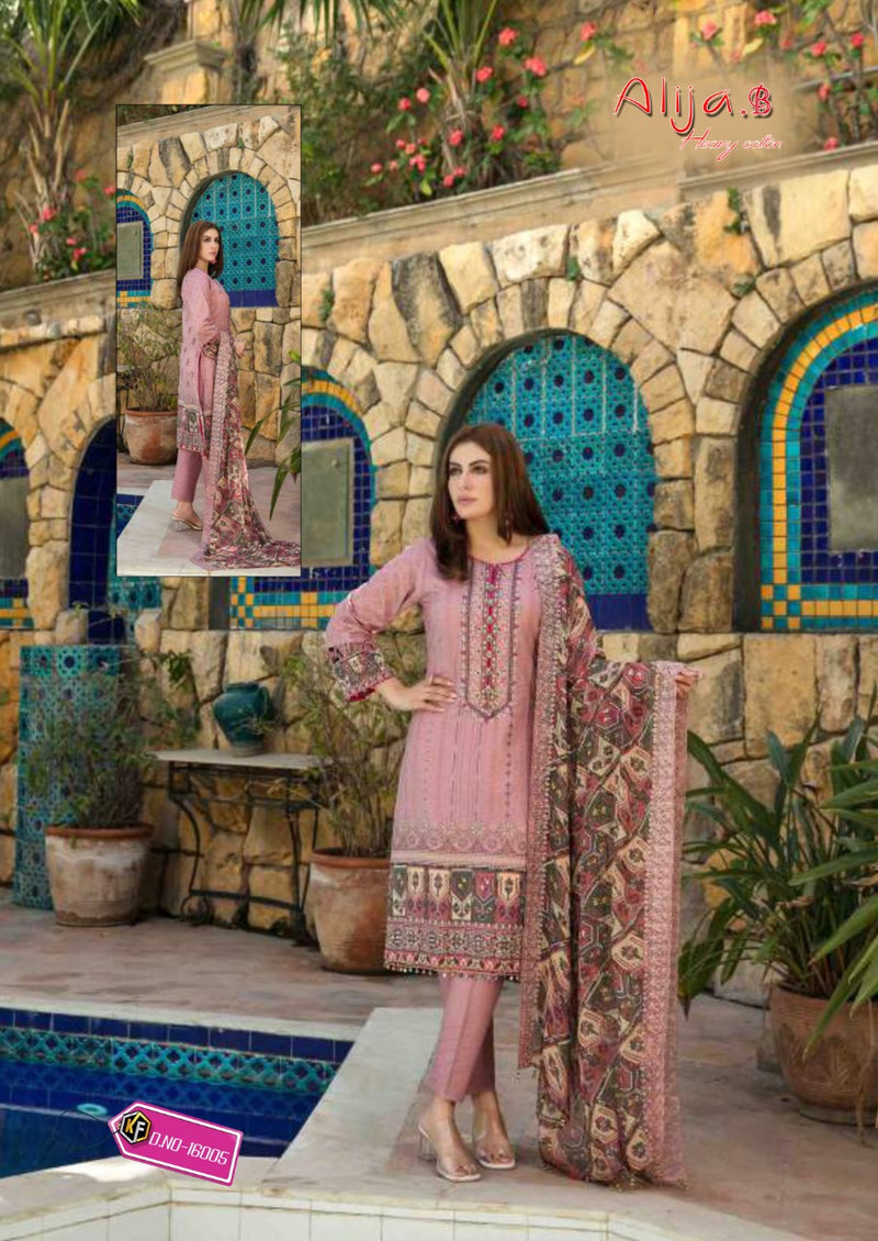 Keval Fab Alija B Vol 16 Cotton Printed Party Wear Salwar Suits