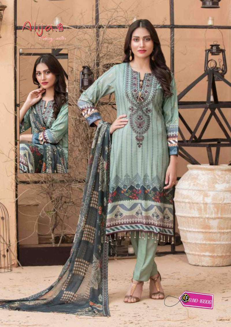 Keval Fab Alija B Vol 16 Cotton Printed Party Wear Salwar Suits