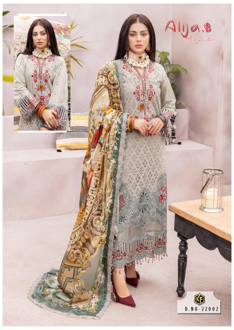 Keval Fab Alija B Vol 22 Cotton Karachi Printed Designer Salwar Kameez