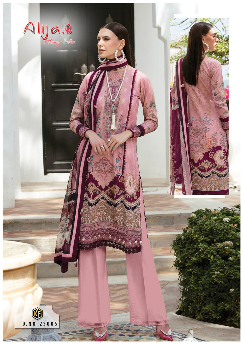 Keval Fab Alija B Vol 22 Cotton Karachi Printed Designer Salwar Kameez