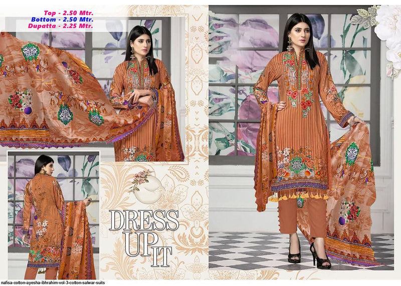 Apna Cotton Anaya Summer Festival 22  Indo Cotton Pakistani Style Printed Festive Wear Salwar Kameez