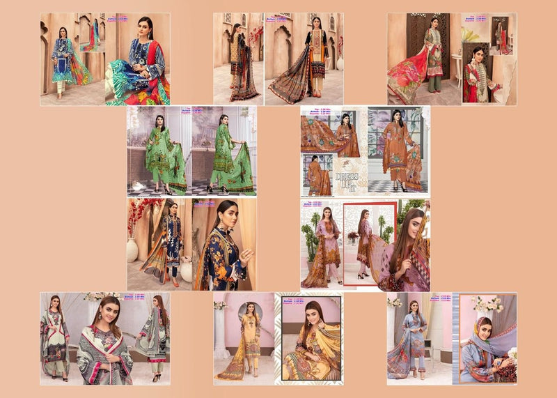 Apna Cotton Anaya Summer Festival 22  Indo Cotton Pakistani Style Printed Festive Wear Salwar Kameez