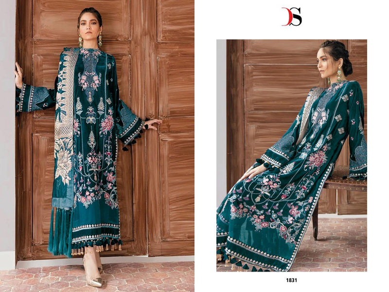 Deepsy Suit Anaya 2 Velvet With Heavy Embroidery Work Stylish Designer Pakistani Party Wear Salwar Kameez