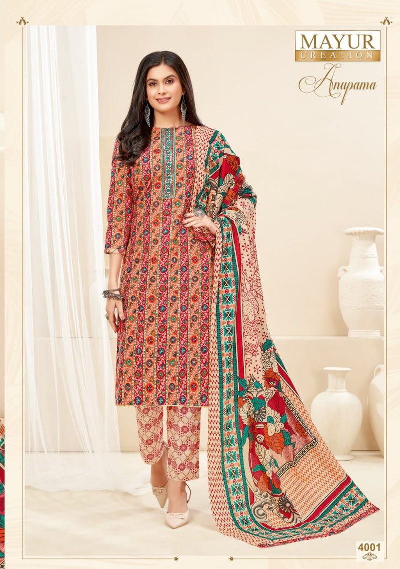 Mayur Creation Anupama Vol 4 Lawn Cotton Fancy Designer Salwar Kameez