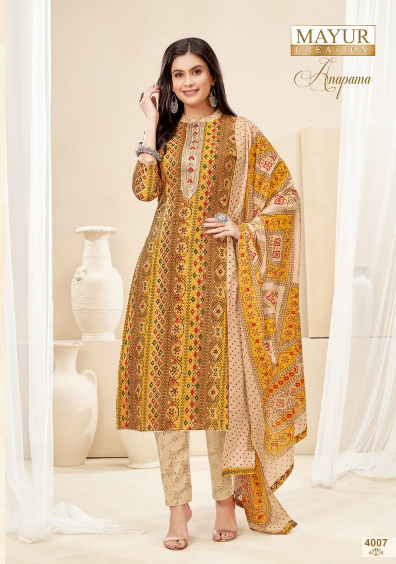 Mayur Creation Anupama Vol 4 Lawn Cotton Fancy Designer Salwar Kameez