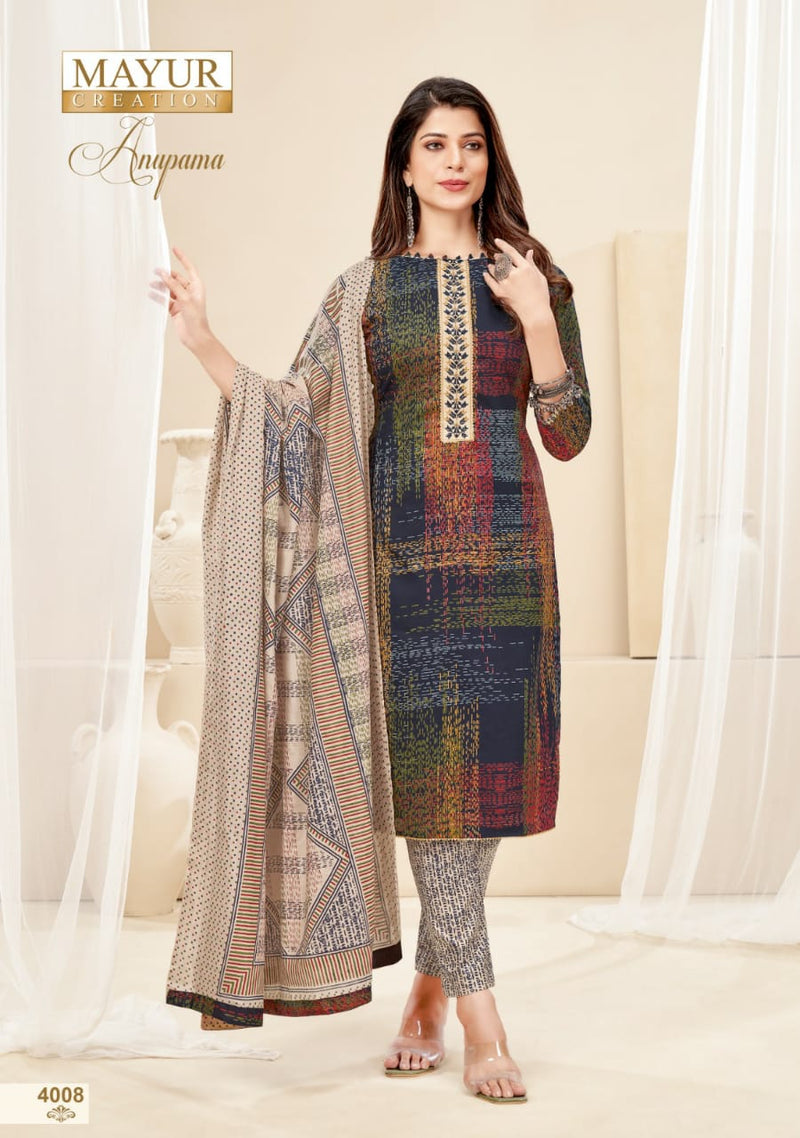 Mayur Creation Anupama Vol 4 Lawn Cotton Fancy Designer Salwar Kameez