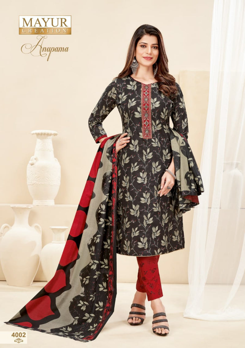 Mayur Creation Anupama Vol 4 Lawn Cotton Fancy Designer Salwar Kameez