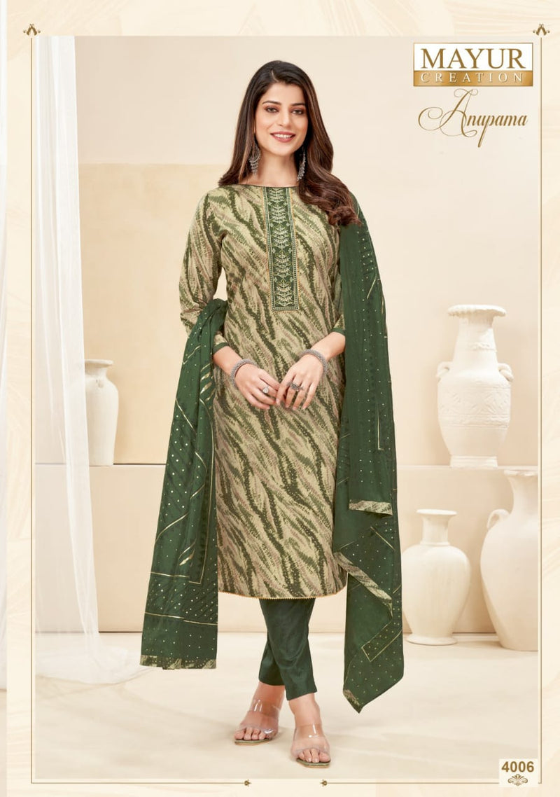 Mayur Creation Anupama Vol 4 Lawn Cotton Fancy Designer Salwar Kameez