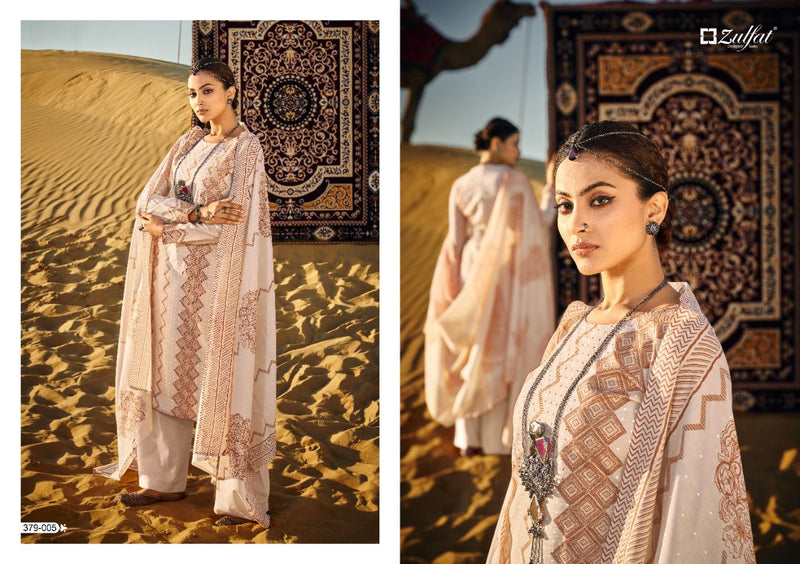 Zulfat Designer Suits Aparna Cotton Printed Party Wear Salwar Kameez