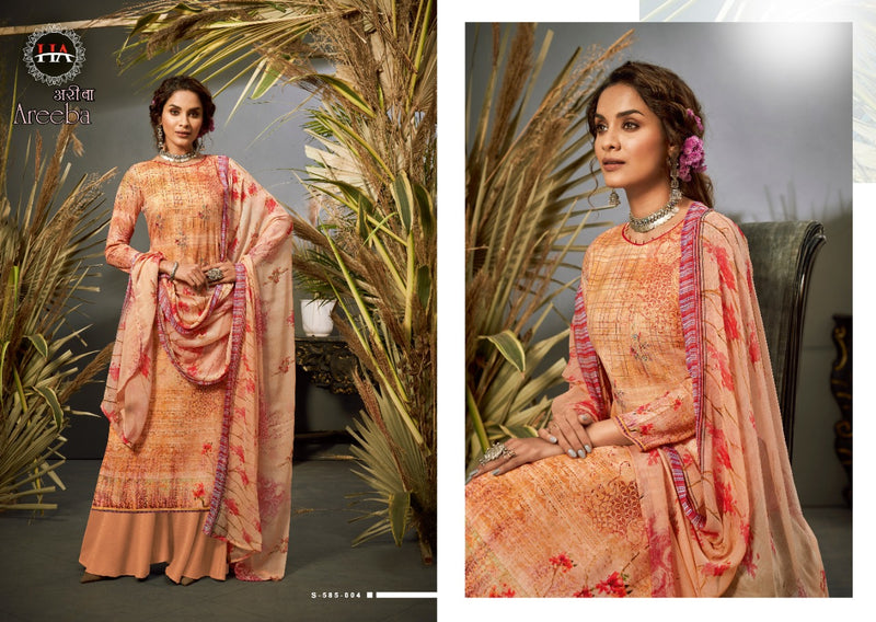 Harshit Fashion Hub Areeba Cotton Fancy Stylish Party Wear Salwar Kameex With Beautiful Digital Prints