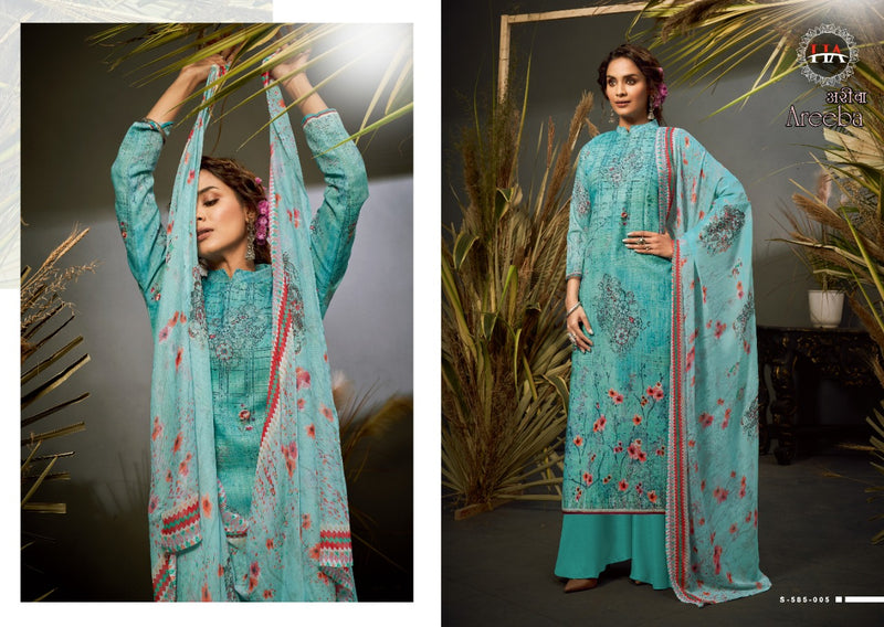 Harshit Fashion Hub Areeba Cotton Fancy Stylish Party Wear Salwar Kameex With Beautiful Digital Prints