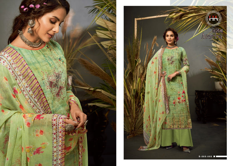 Harshit Fashion Hub Areeba Cotton Fancy Stylish Party Wear Salwar Kameex With Beautiful Digital Prints