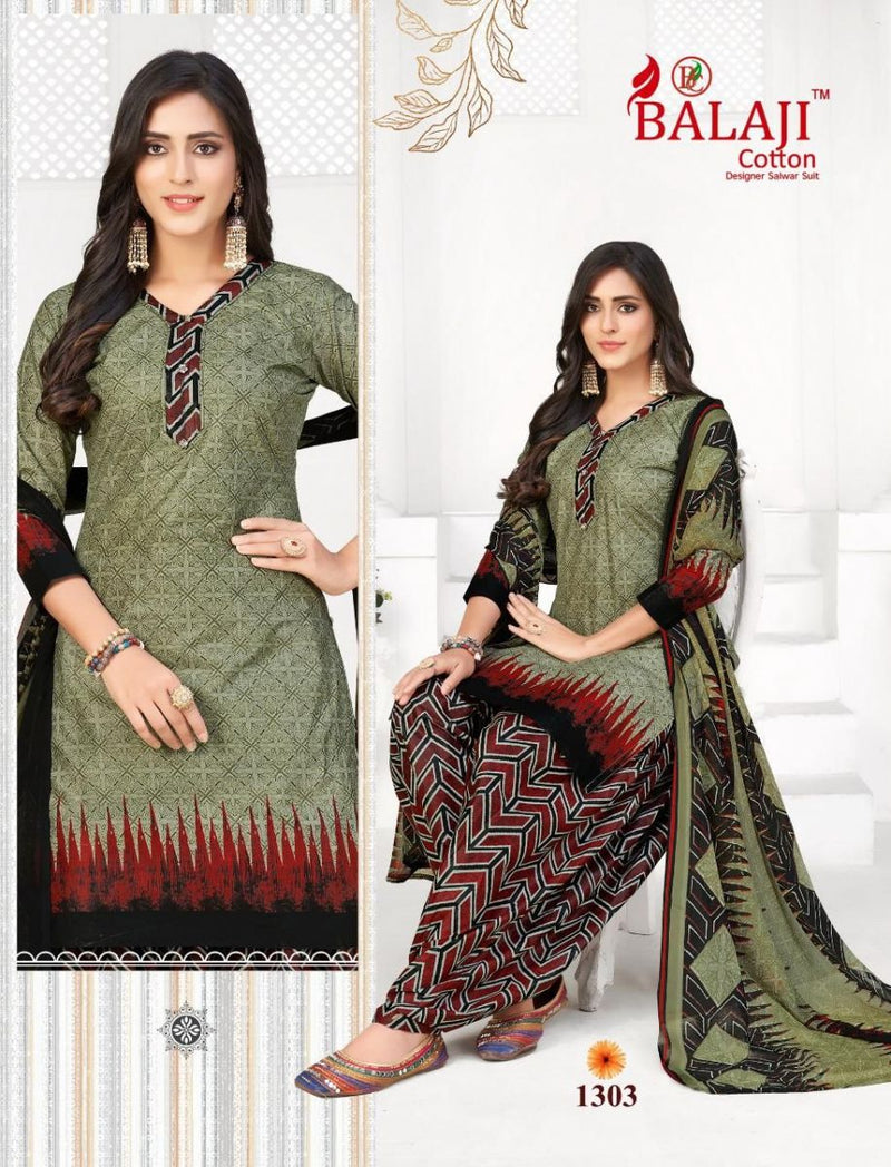 Balaji Cotton Arnika Vol 13 Cotton Printed Patiyala Style Festive Wear Salwar Suits