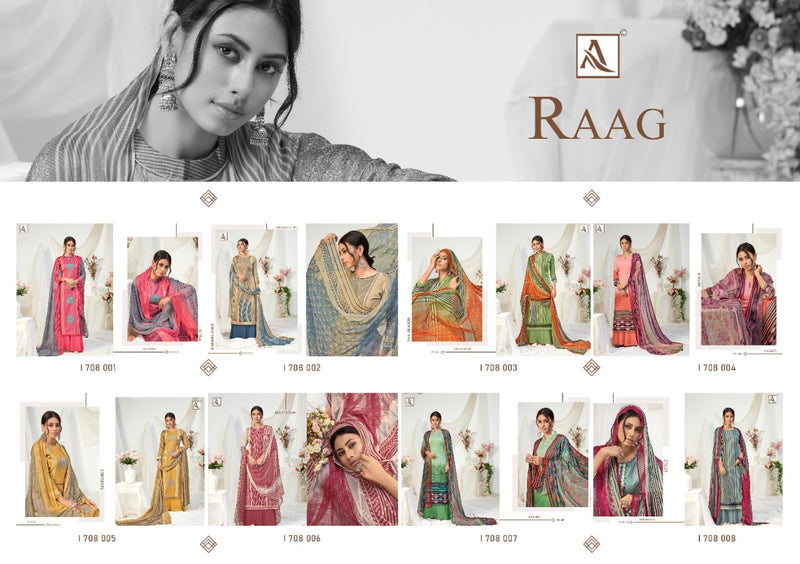 Alok Suit Raag Pure Jam Digital Style Print Fancy Designer Salwar kameez