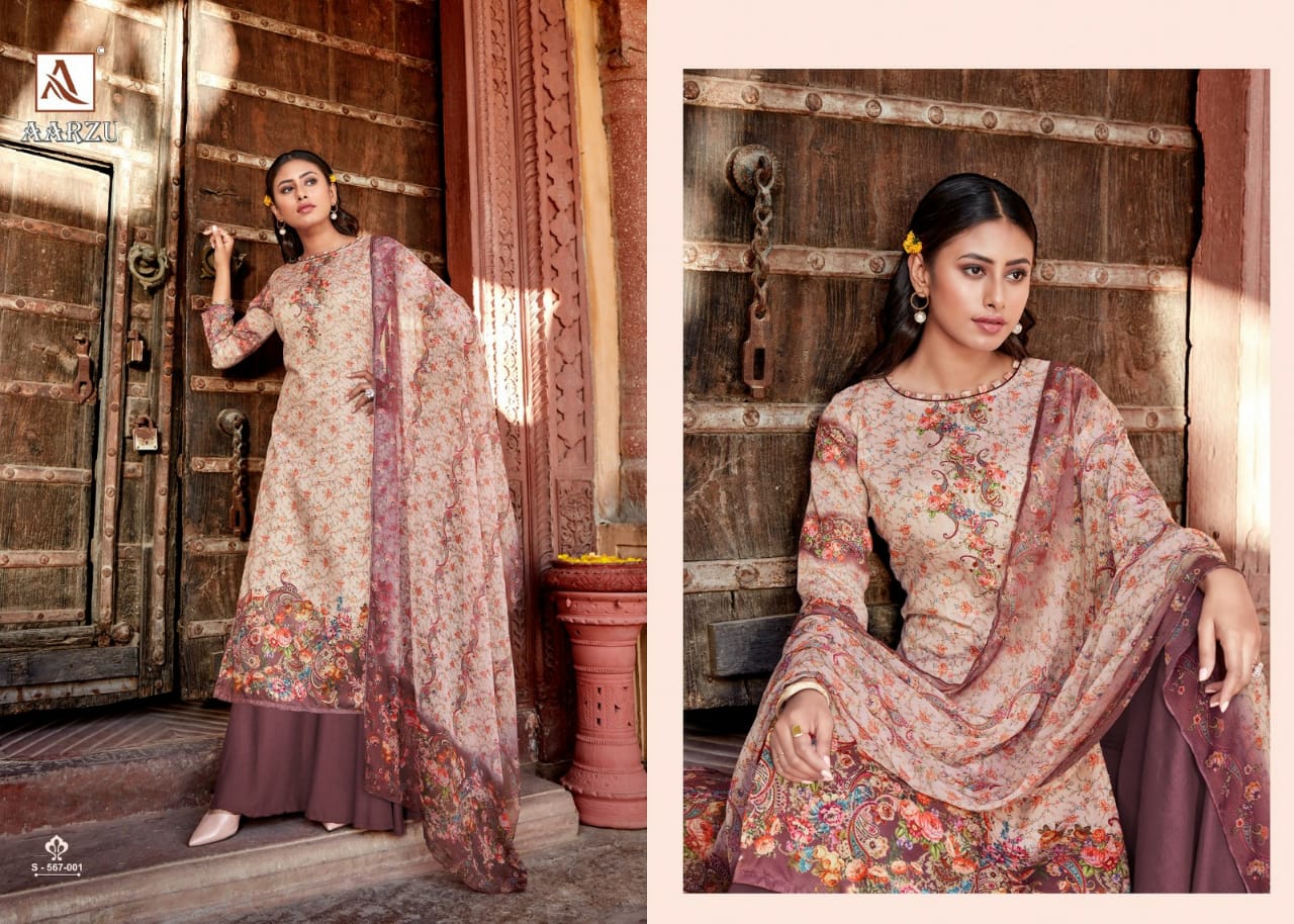 Alok Suits Launch Aarzu Jam Cotton Digital Print With Diamond Work Exclusive Pakistani Salwar Kameez