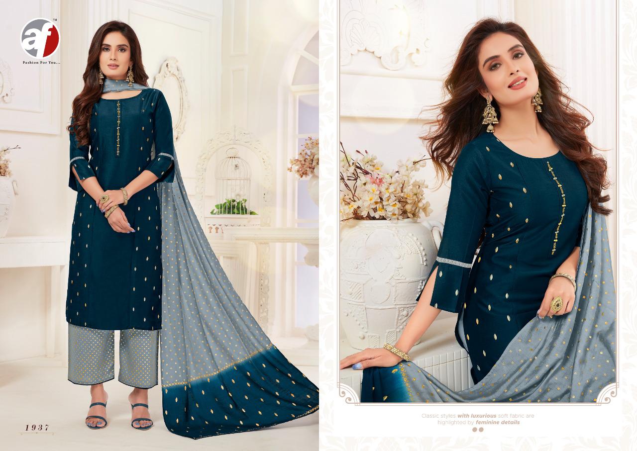 Anju Fashion Zoya Bemberg Silk With New Look Fancy Kurti