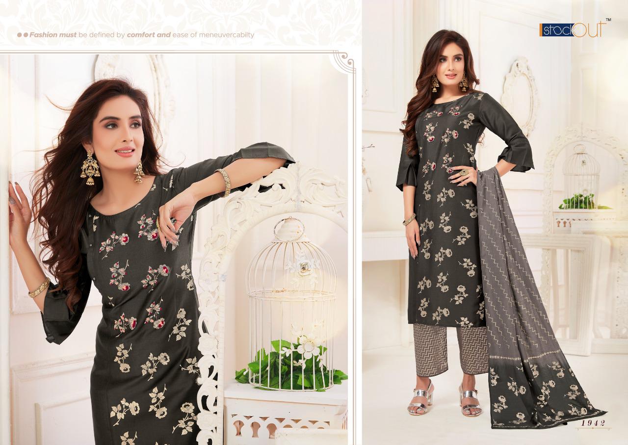 Anju Fashion Zoya Bemberg Silk With New Look Fancy Kurti