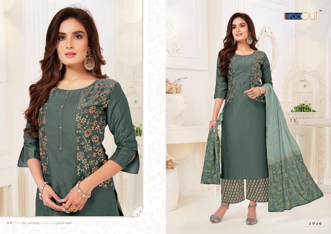 Anju Fashion Zoya Bemberg Silk With New Look Fancy Kurti