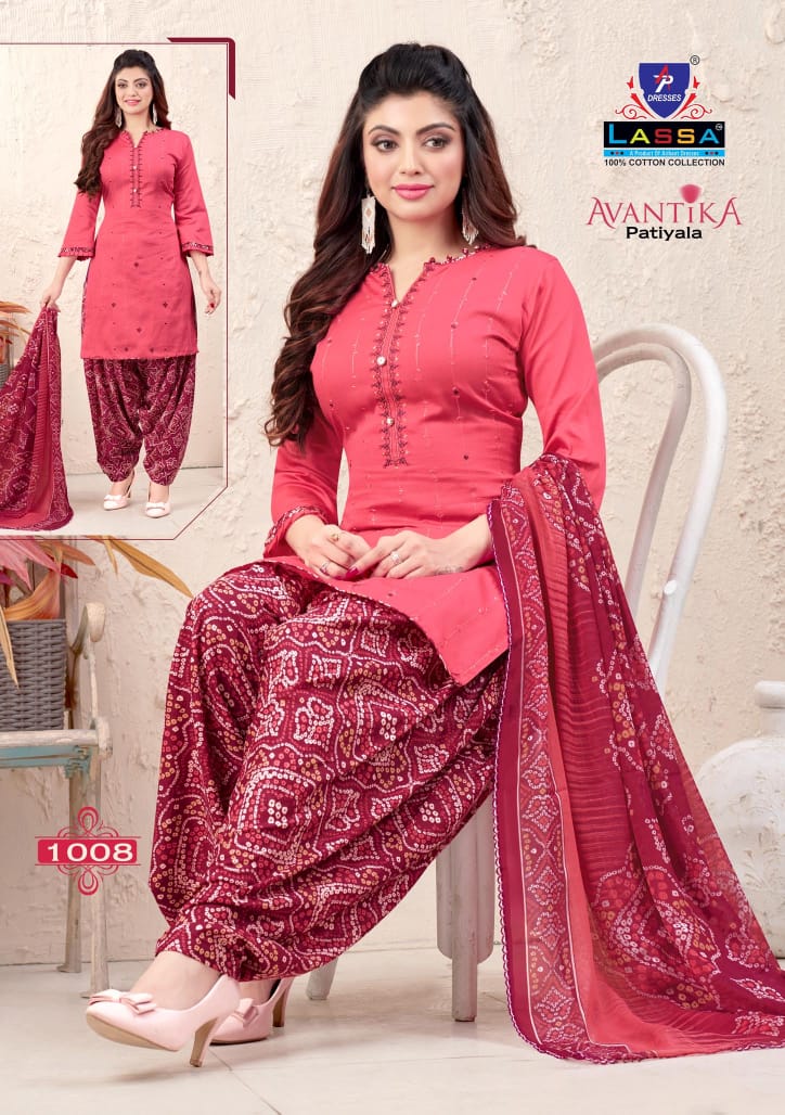 Arihant Cotton Avantika Patiyala Pure Cotton Dailywear Salwar Kameez