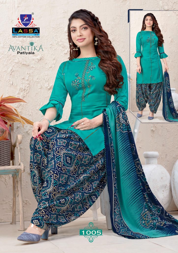 Arihant Cotton Avantika Patiyala Pure Cotton Dailywear Salwar Kameez