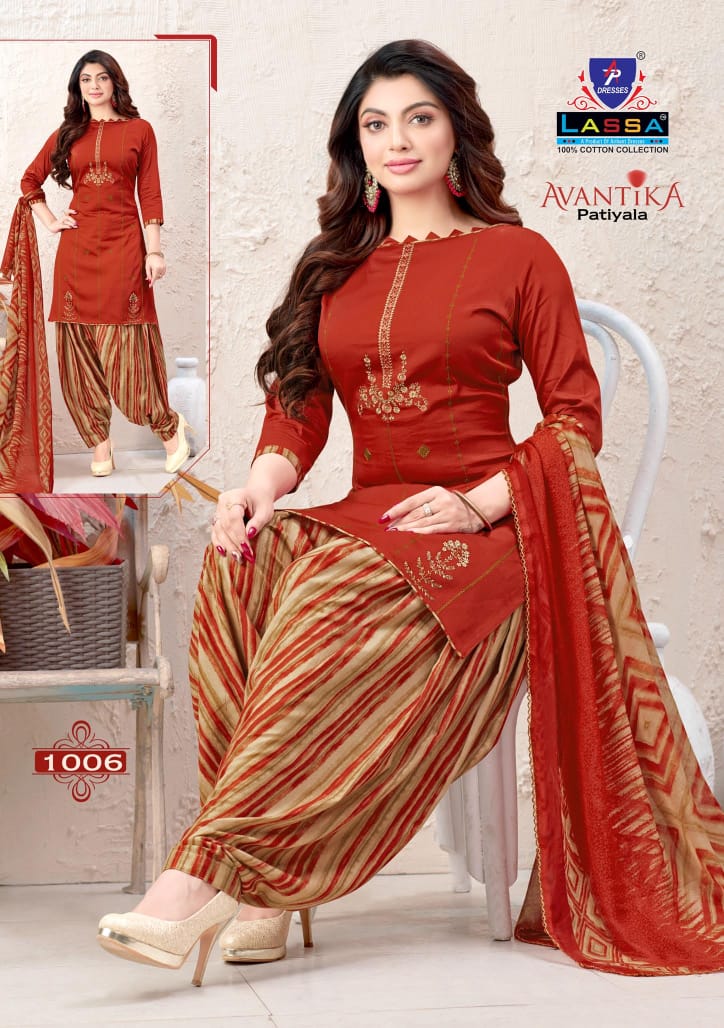 Arihant Cotton Avantika Patiyala Pure Cotton Dailywear Salwar Kameez