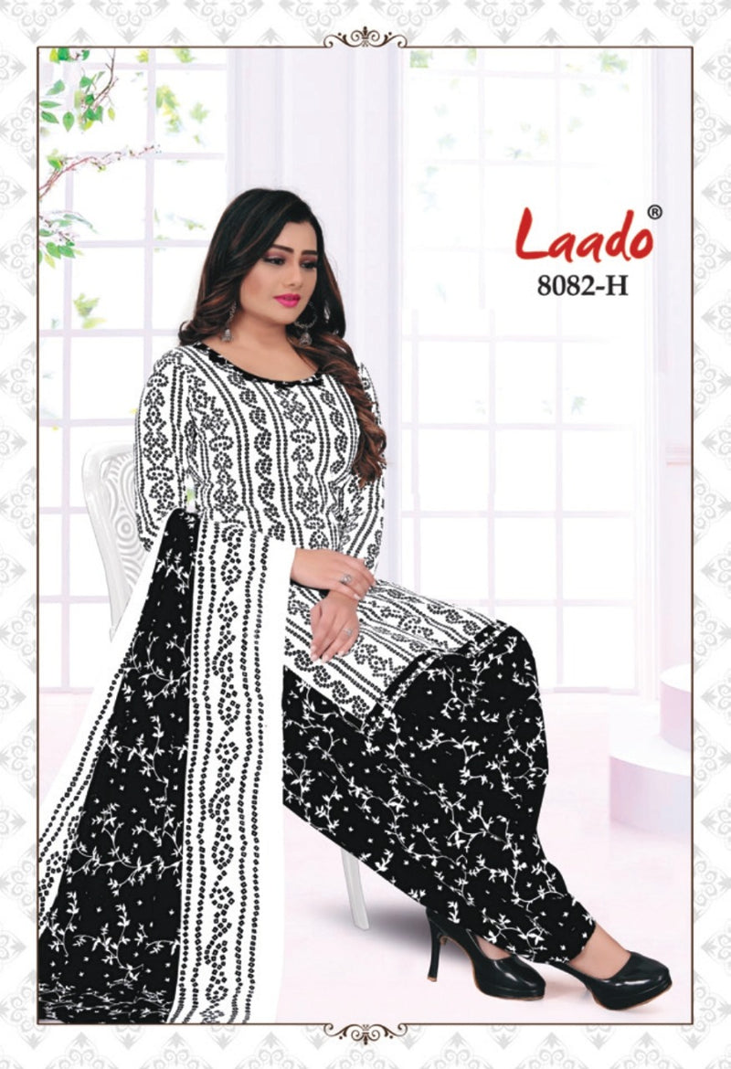 Laado Bandhani 8082 Pure Cotton Patiyala Style Printed Festive Wear Salwar Suits