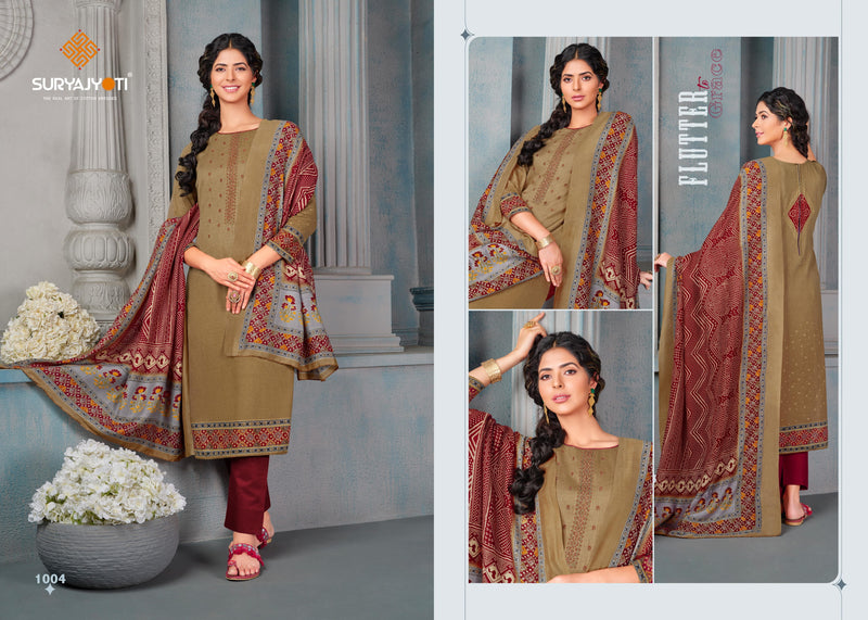 Suryajyoti Bandhej Vol 1 Satin Cotton Printed Party Wear Salwar Suits