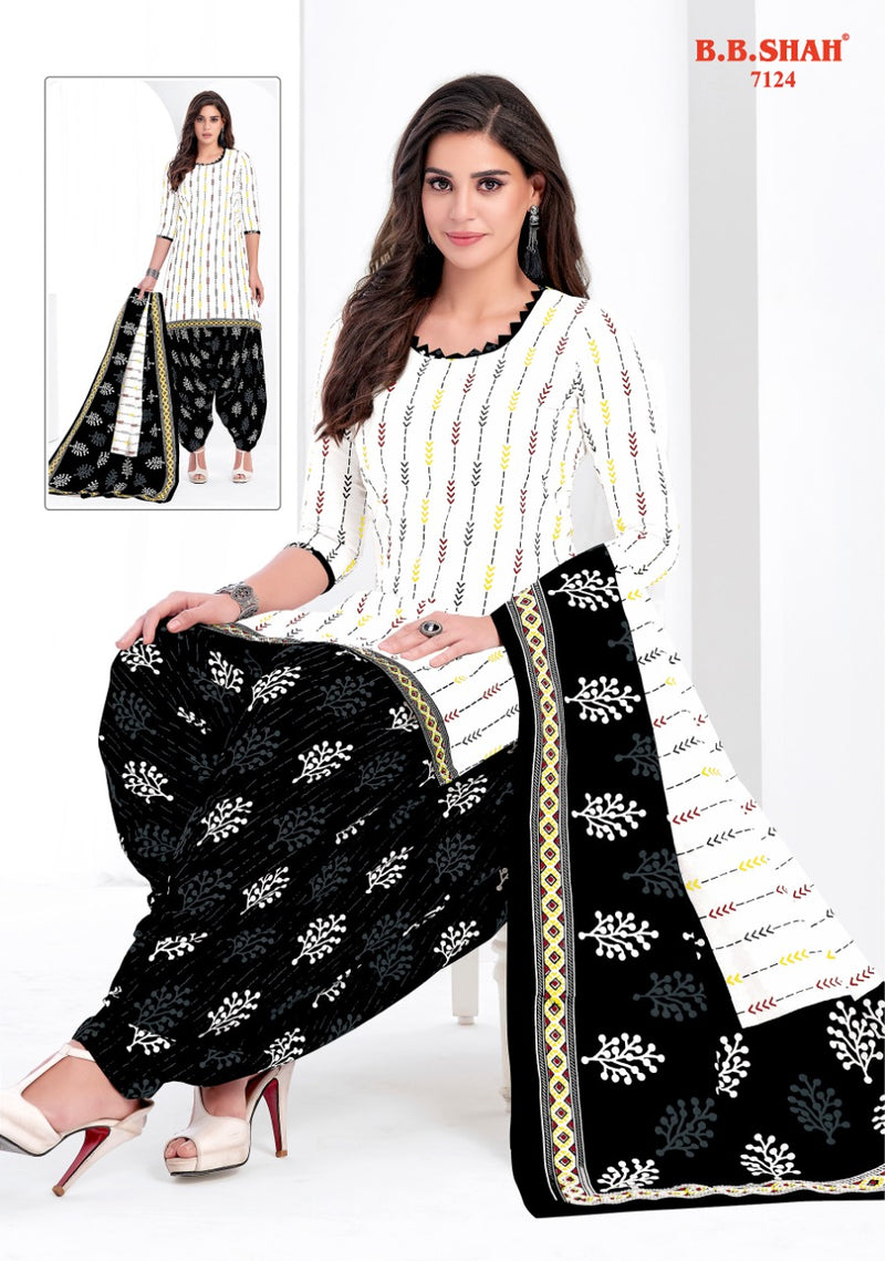 B B Shah Launch Nayraa Vol 1 Pure Cotton Printed Patiyala Style Designer Regular Wear Salwar Kameez