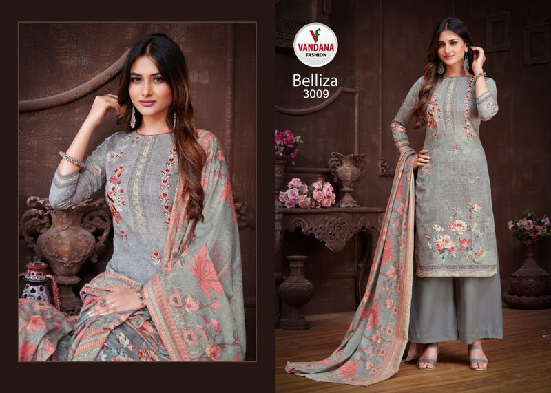 Vandana Fashion Belliza Vol 3 Cotton Digital Printed Festive Wear Salwar Suits