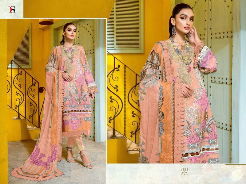 Deepsy Suits Bliss Lawn 22 2 Pure Cotton Pakistani Style Embroidered Party Wear Salwar Suits