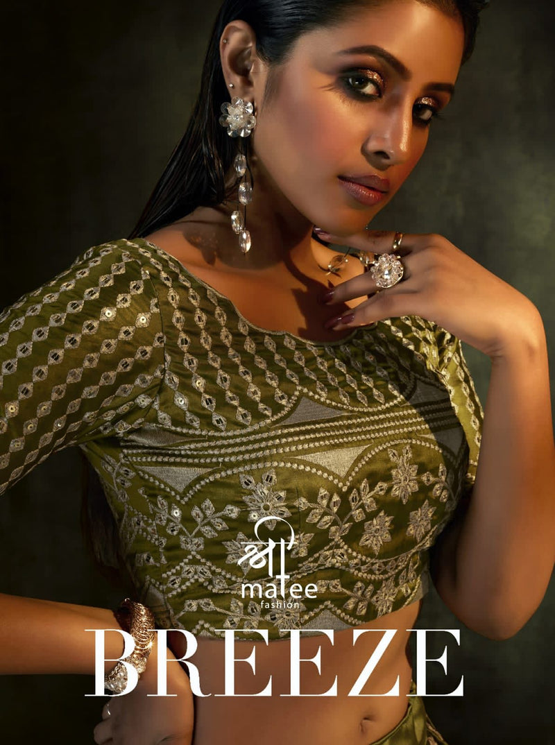 Shree Matee Breeze Fox Georgette Exclusive Collection Of Wedding Wear Lehenga Choli