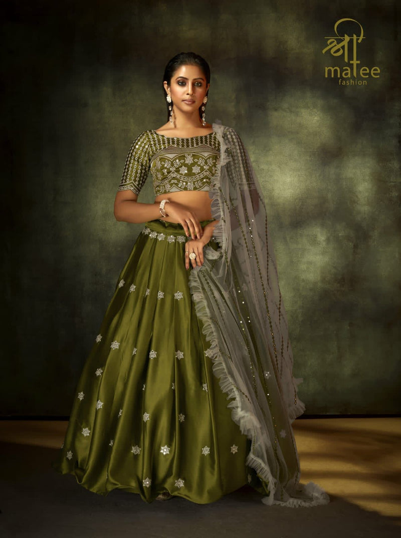 Shree Matee Breeze Fox Georgette Exclusive Collection Of Wedding Wear Lehenga Choli