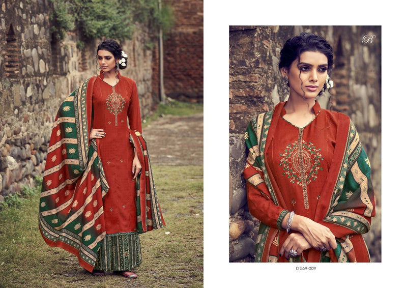 Belliza Designer Simora Pashmina Fancy Salwar Suit