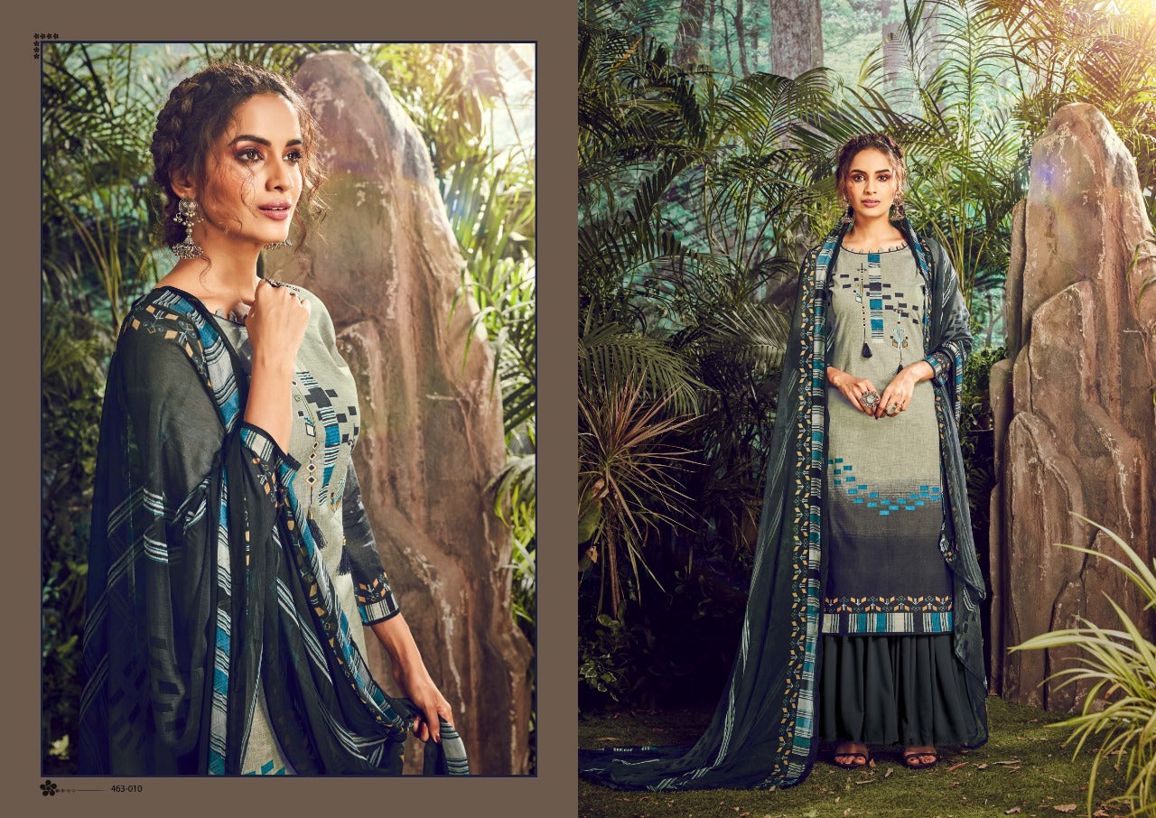 Belliza Designer Studio Julia Pashmina Digital Style Print Salwar Suit