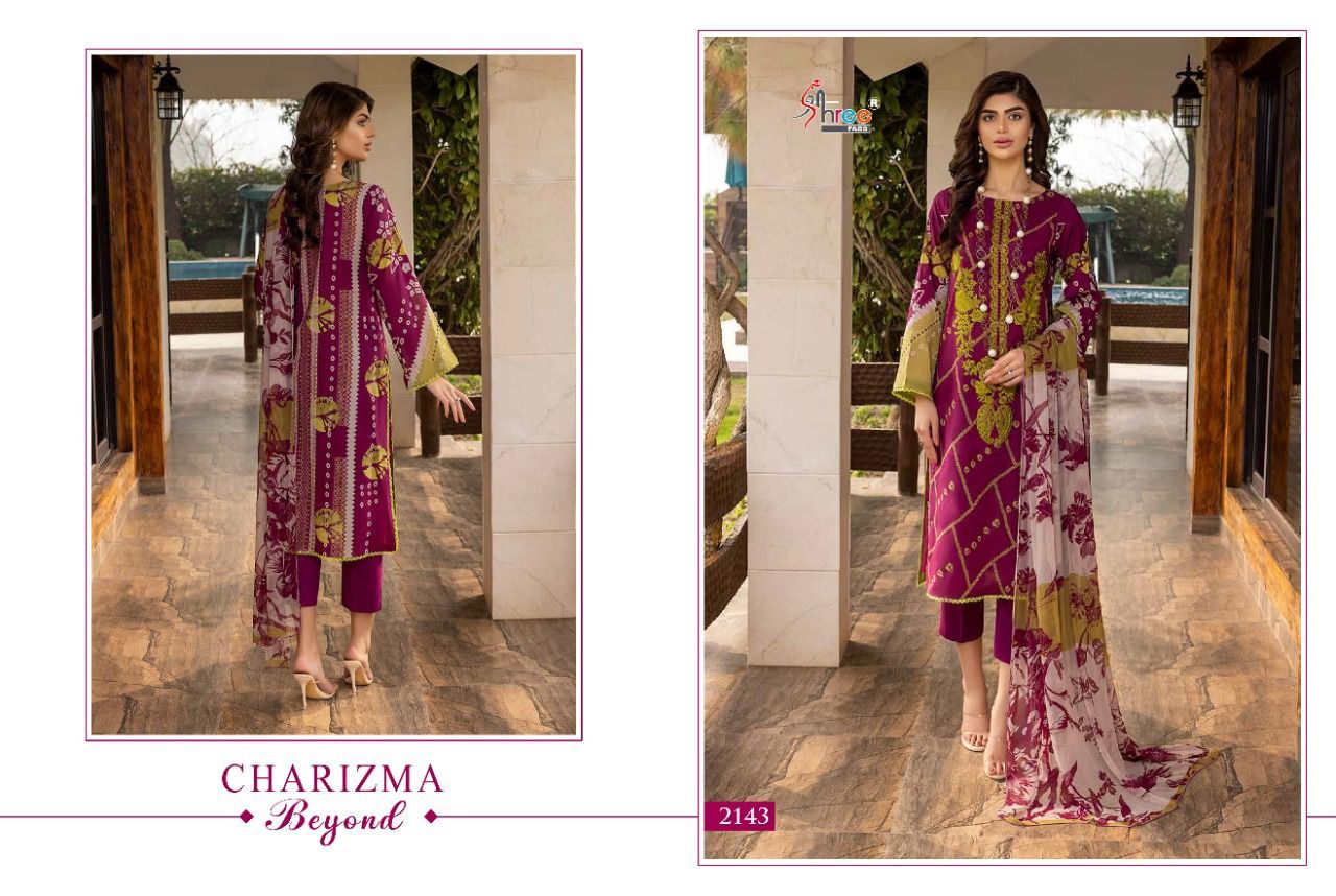 Shree Fabs Charizma Beyond Cotton Printed Pakistani Style Party Wear Salwar Suits