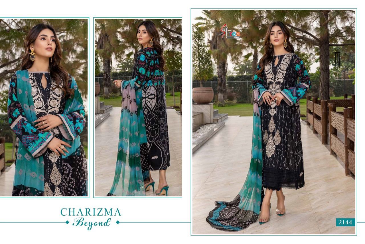 Shree Fabs Charizma Beyond Cotton Printed Pakistani Style Party Wear Salwar Suits