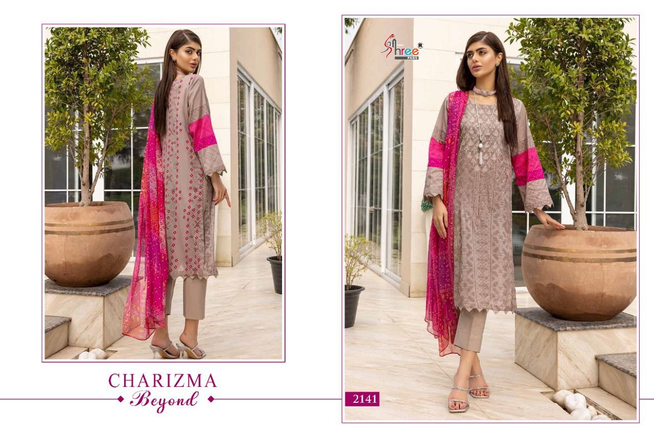 Shree Fabs Charizma Beyond Cotton Printed Pakistani Style Party Wear Salwar Suits