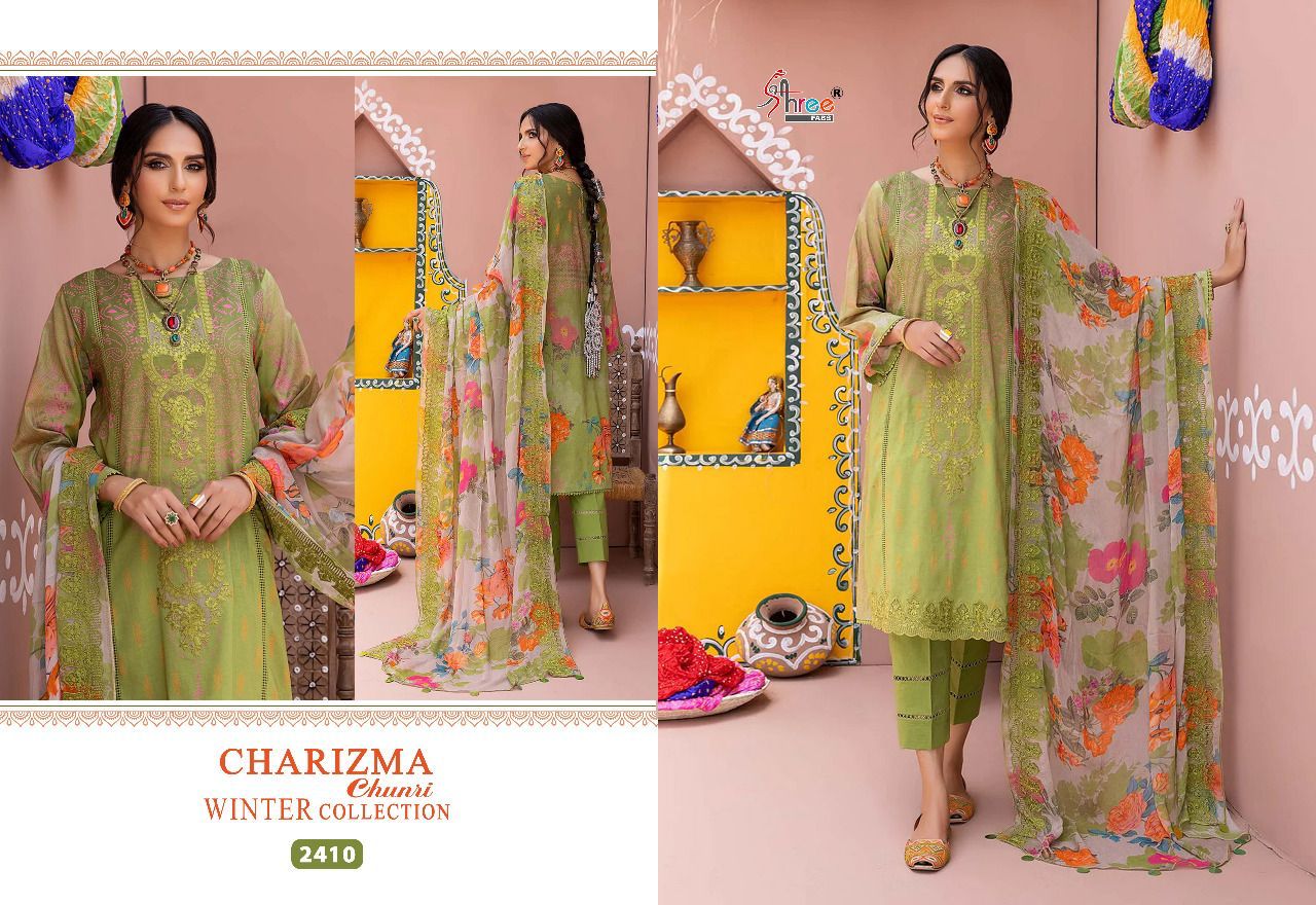 Shree Fabs Charizma Pashmina With Heavy Embroidery Work Stylish Designer Pakistani Salwar Kameez