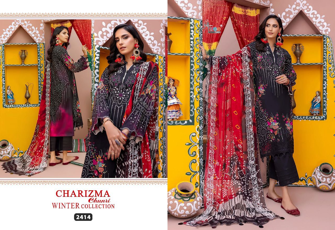 Shree Fabs Charizma Pashmina With Heavy Embroidery Work Stylish Designer Pakistani Salwar Kameez