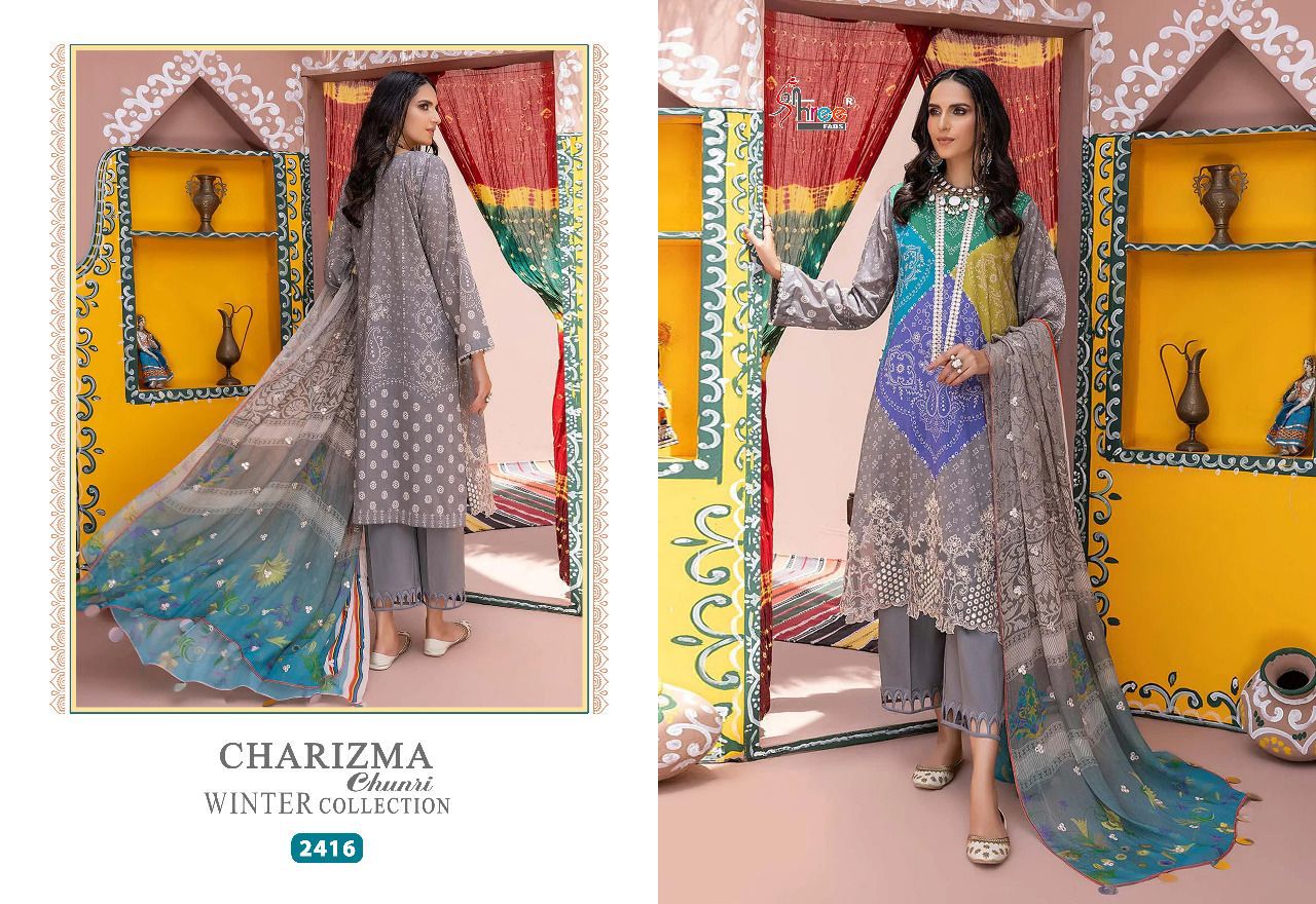 Shree Fabs Charizma Pashmina With Heavy Embroidery Work Stylish Designer Pakistani Salwar Kameez