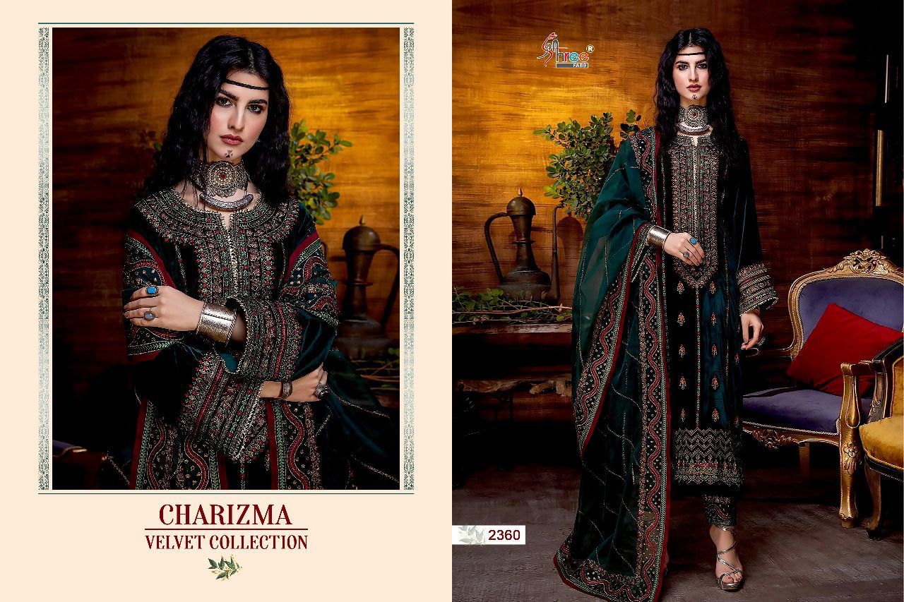 Shree Fabs Charizma Collection With Heavy Embroidery Work Stylish Designer Pakistani Party Wear Salwar Kameez