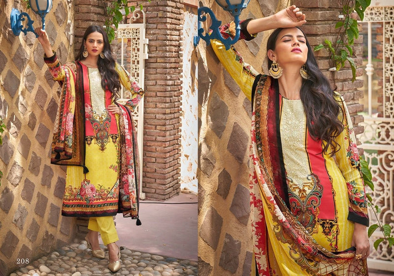 Prm Trendz Dno 201 To 208 Jam Silk With Heavy Embroidery Work Stylish Designer Pakistani Salwar Suit