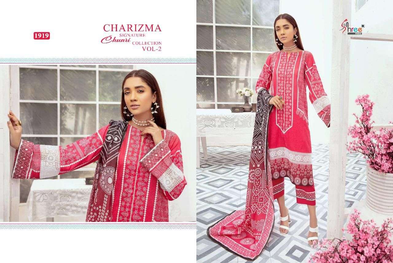 Charizma Singature Chunri Vol 2 Heavy Patch embroidery Saree