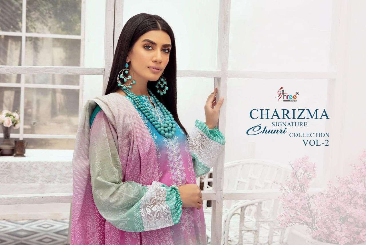 Charizma Singature Chunri Vol 2 Heavy Patch embroidery Saree