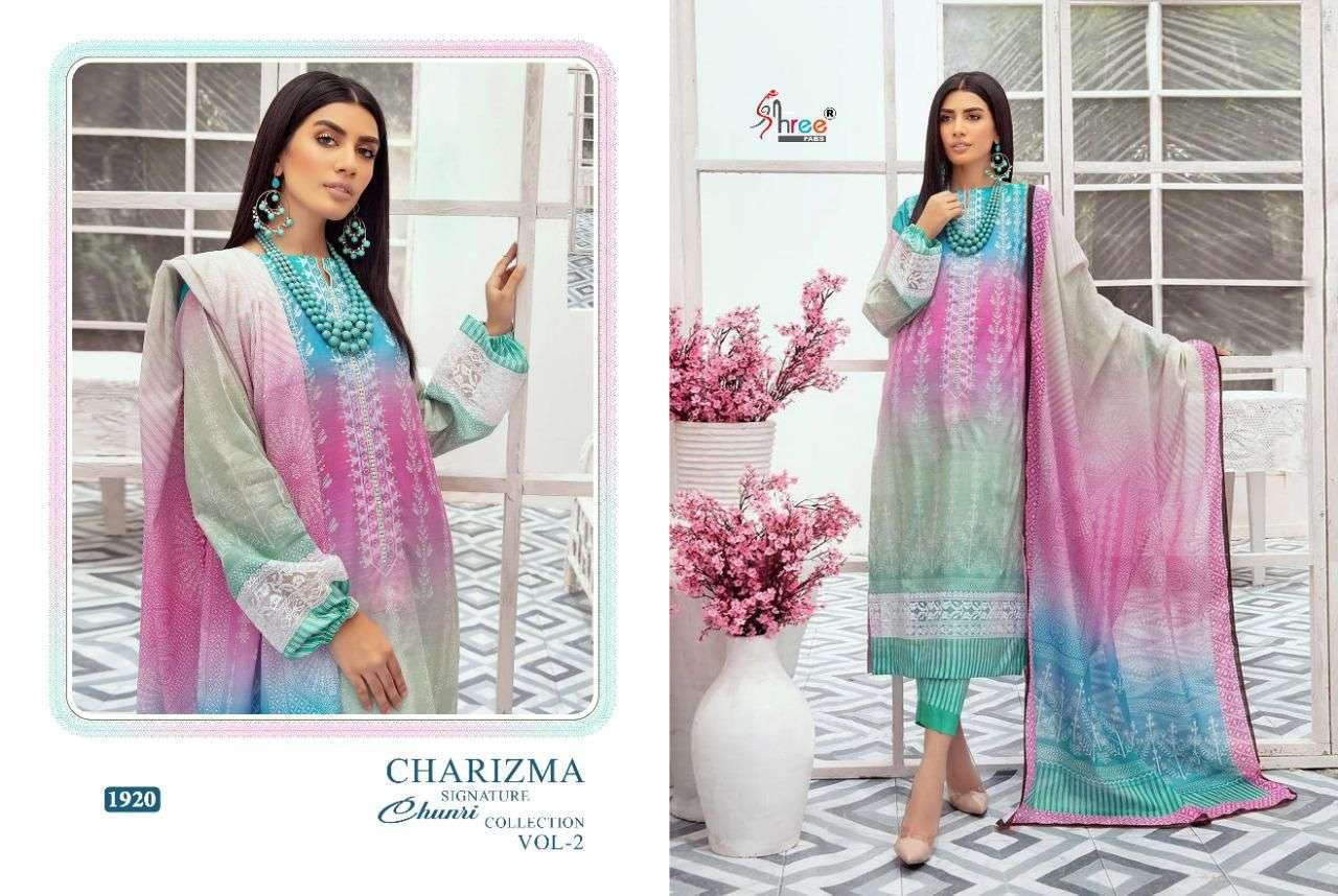 Charizma Singature Chunri Vol 2 Heavy Patch embroidery Saree