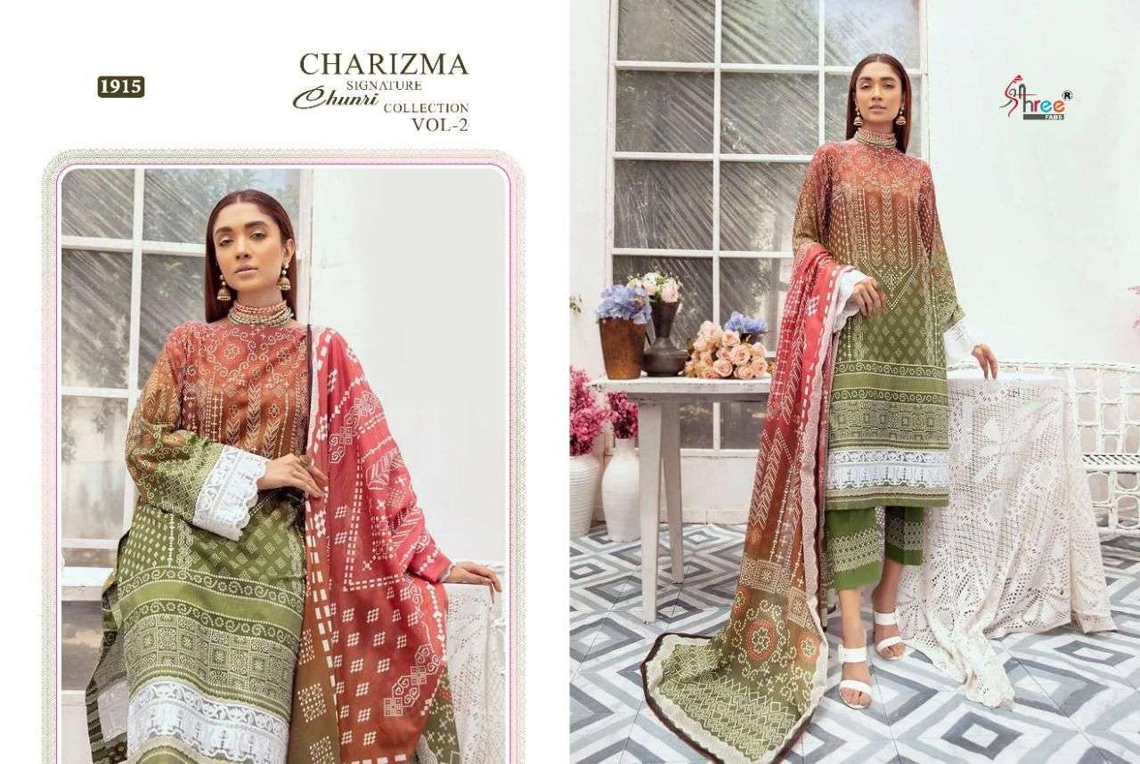 Charizma Singature Chunri Vol 2 Heavy Patch embroidery Saree